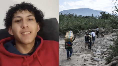 foto del Venezolano que regresaba de Chile y desapareció al cruzar trocha desde Colombia